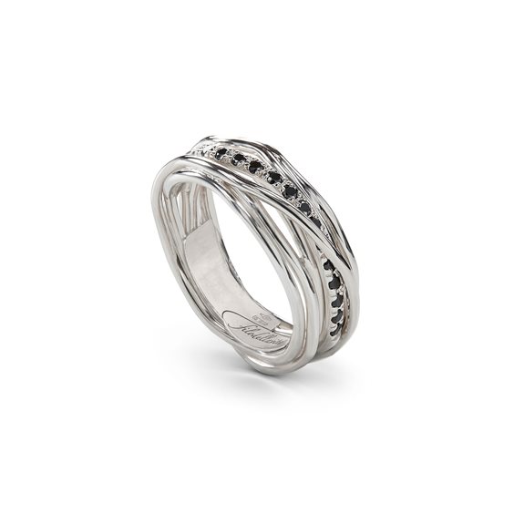 Anello Rubinia Donna in Argento Diamante 0.21 Ct AN7ABN-16 - AN7ABN-16